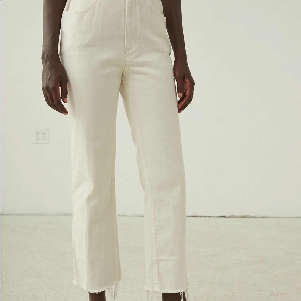Rachel Comey Slim Legion Size 8 - White Denim